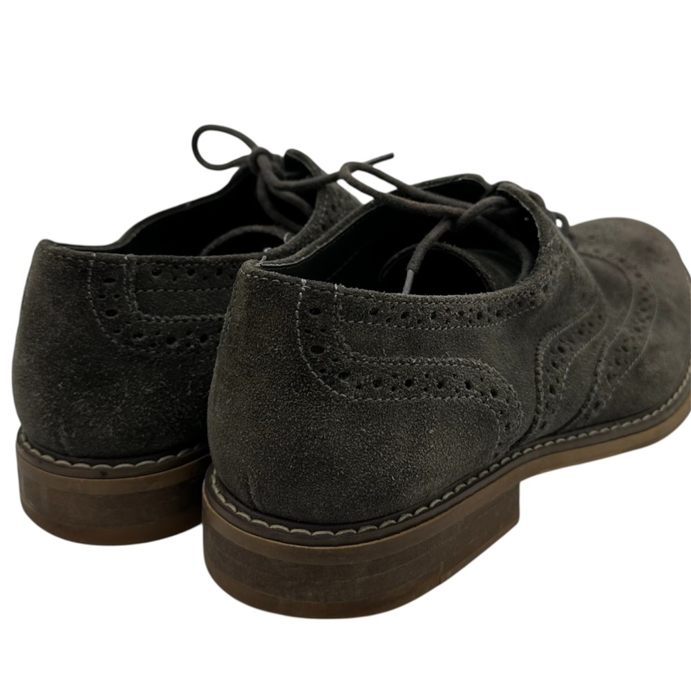 The Rail Suede Wingtip Oxford Shoes Size 40 Brown Brogue - Picture 4 of 8